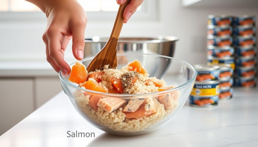 How to Make Salmon Patties Mixing Technique How to Make Salmon Patties Mixing Technique