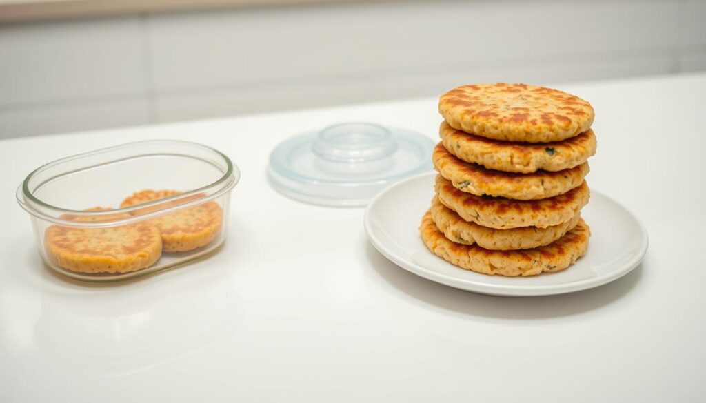 Storing Salmon Patties Storing Salmon Patties