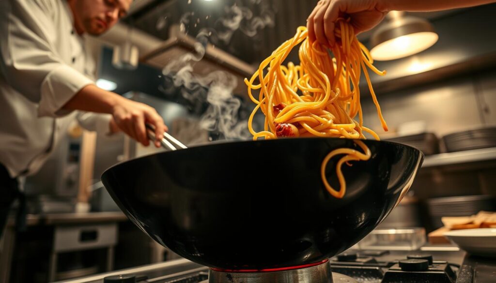 Wok Cooking Techniques for Cantonese Noodles Wok Cooking Techniques for Cantonese Noodles