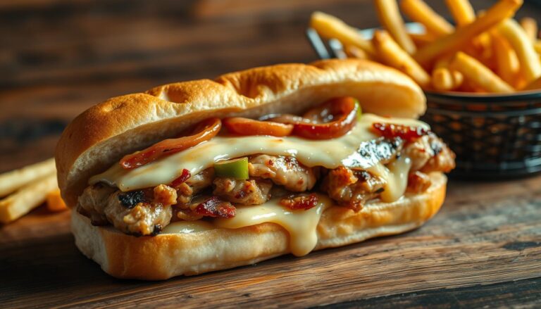 How to make a chicken cheesesteak at home