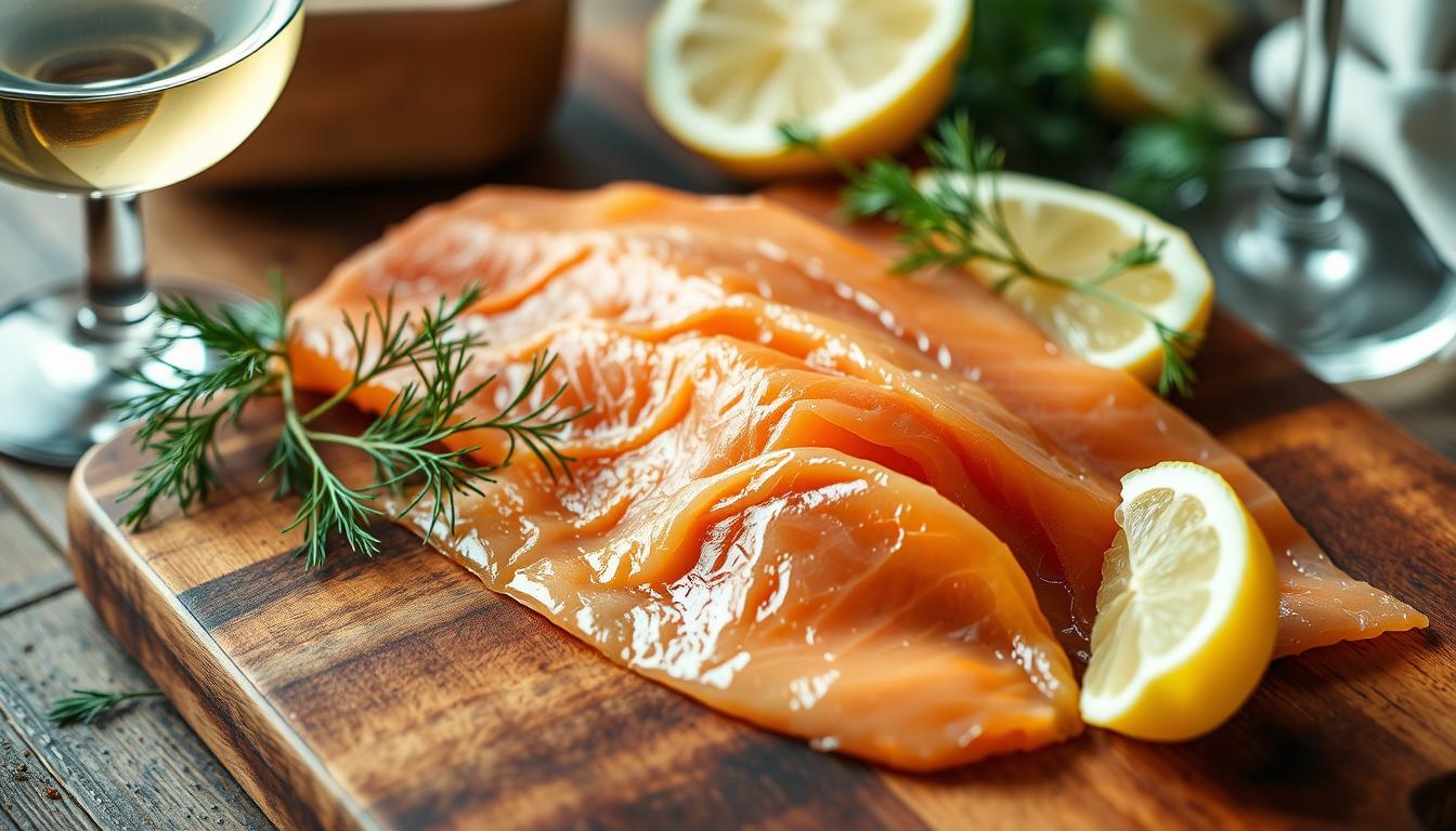 cold smoked salmon