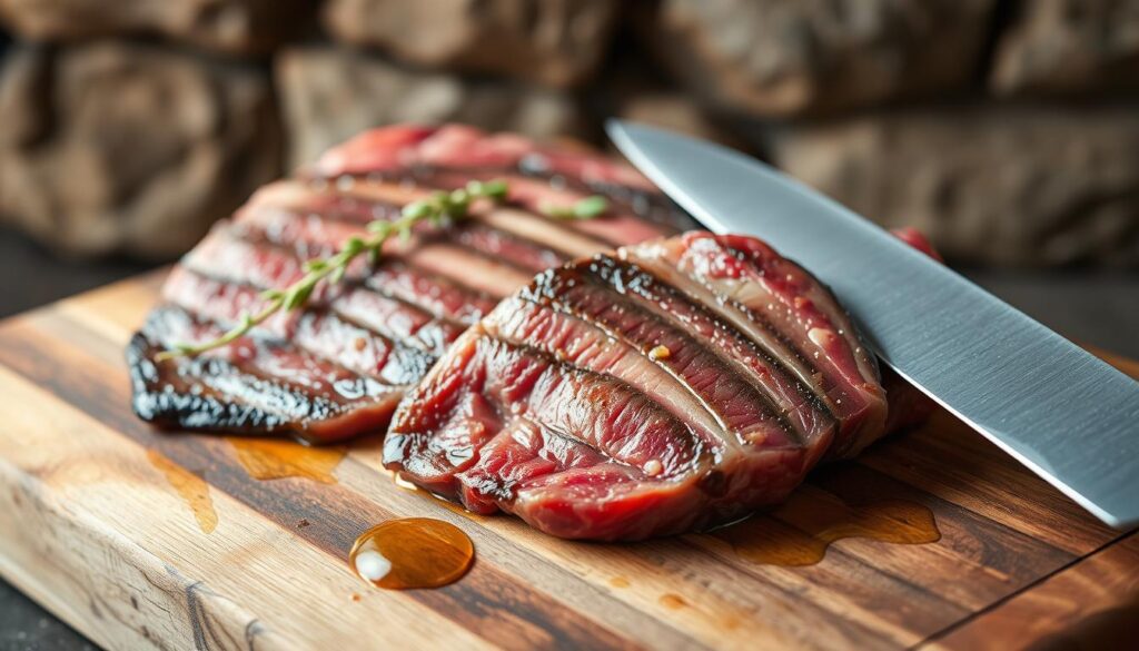 deer meat steaks