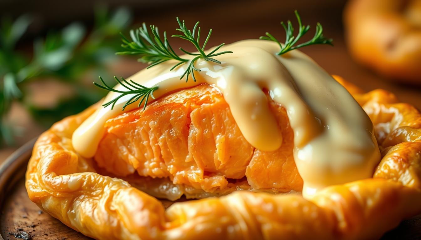 salmon en croute
