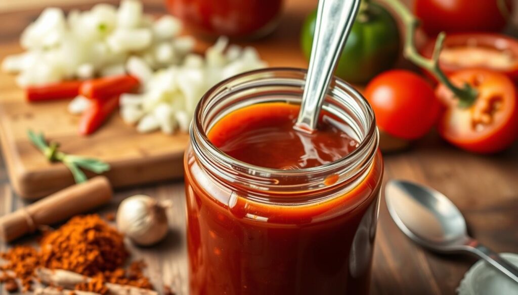 Homemade BBQ Sauce for Smoked Beef Short Ribs