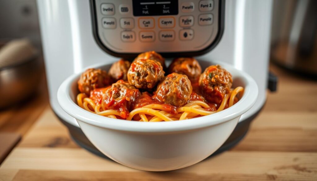 Instant Pot Ground Beef Meatballs Pasta Instant Pot Ground Beef Meatballs Pasta