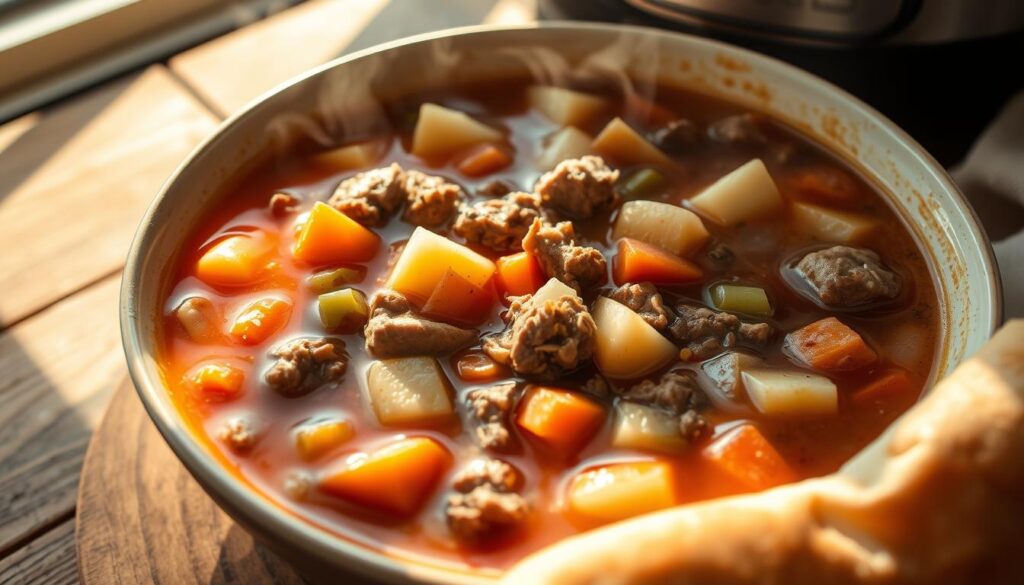 Instant Pot Ground Beef Soup Instant Pot Ground Beef Soup