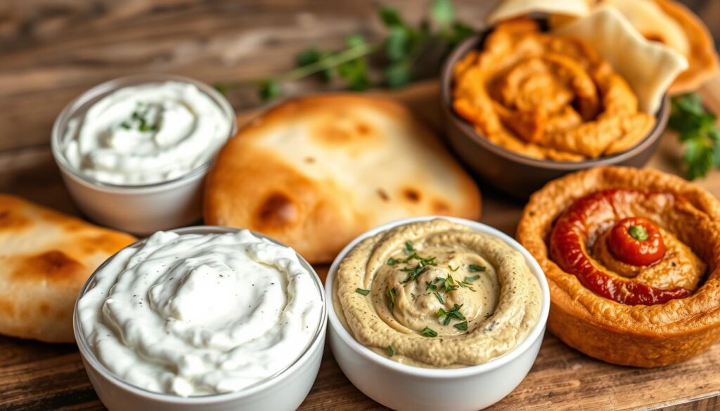 Mediterranean Pita Sauces Mediterranean Pita Sauces
