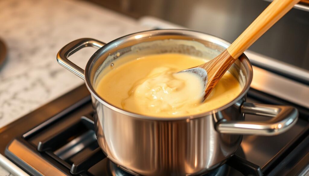Parmesan Cheese Sauce Preparation Parmesan Cheese Sauce Preparation