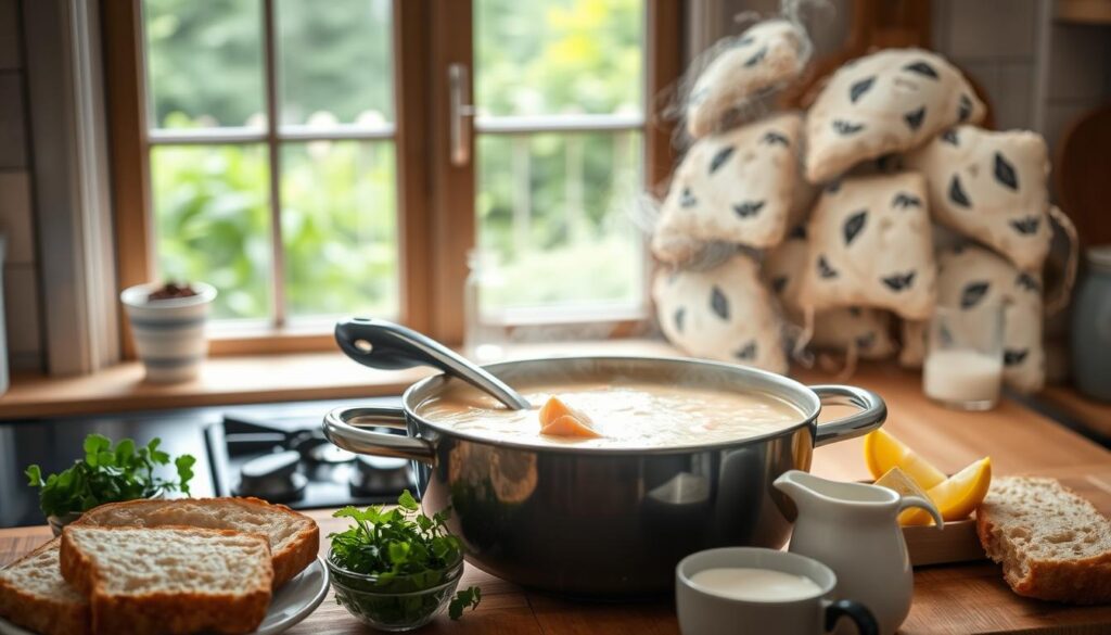 Salmon Fish Soup Serving Suggestions Salmon Fish Soup Serving Suggestions