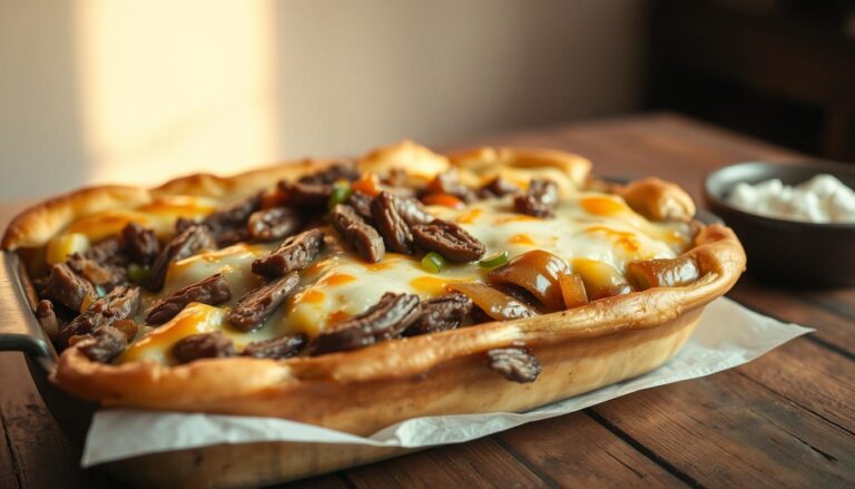cheese steak casserole recipe