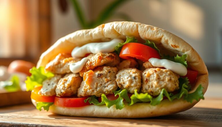 chicken pita