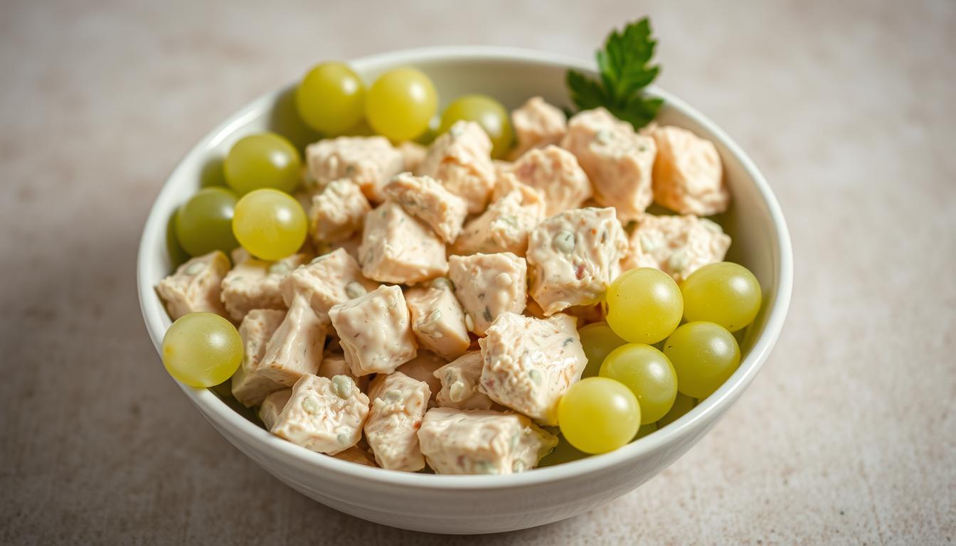 Easy grape salad and chicken salad Chick copycat recipes