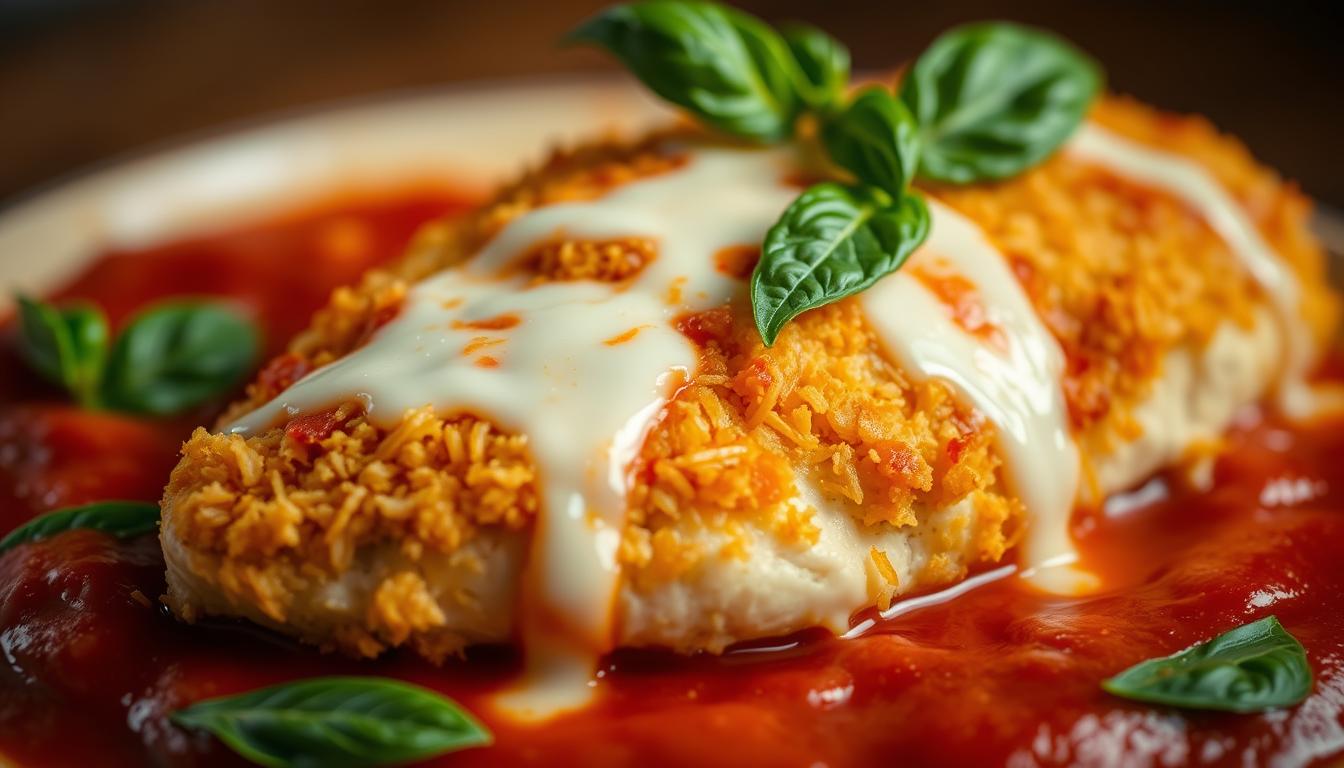 Crusted Chicken Parmesan