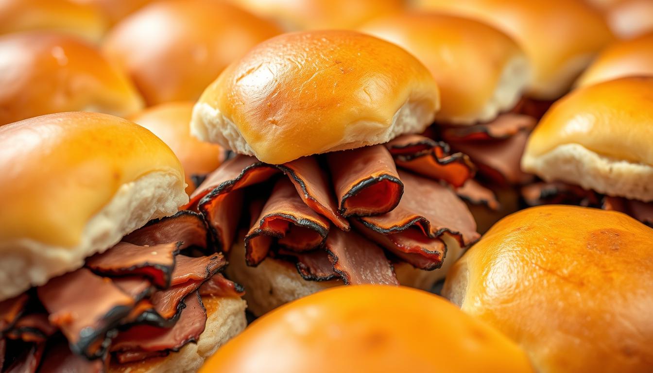Tasty Roast Beef Sliders on Hawaiian Rolls