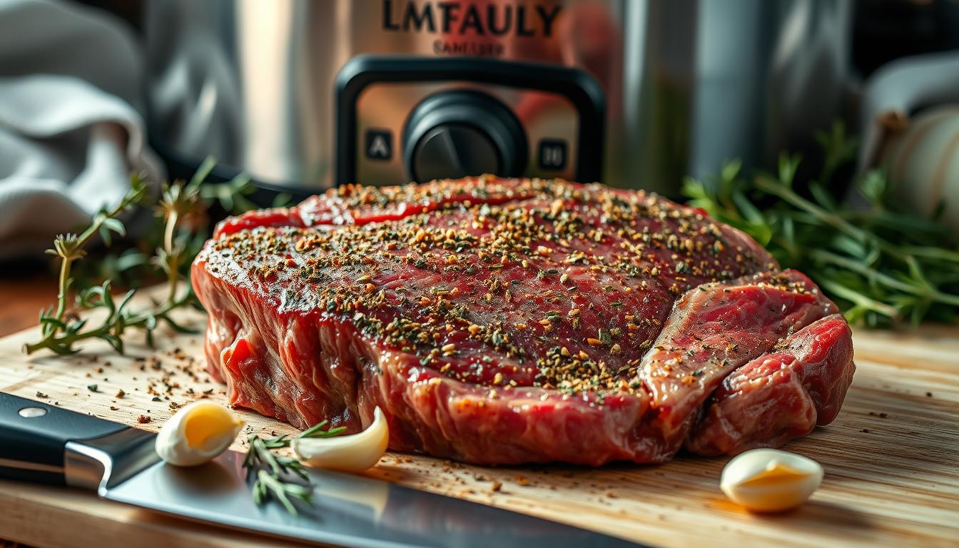 slow cooker flank steak
