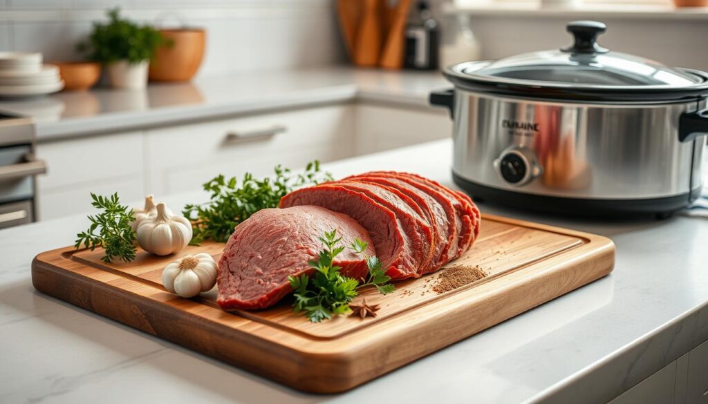 Preparing Corned Beef for Crock Pot Preparing Corned Beef for Crock Pot