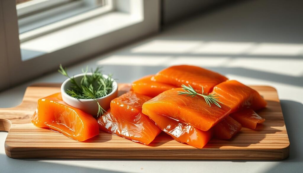 Storing and Serving Candied Salmon