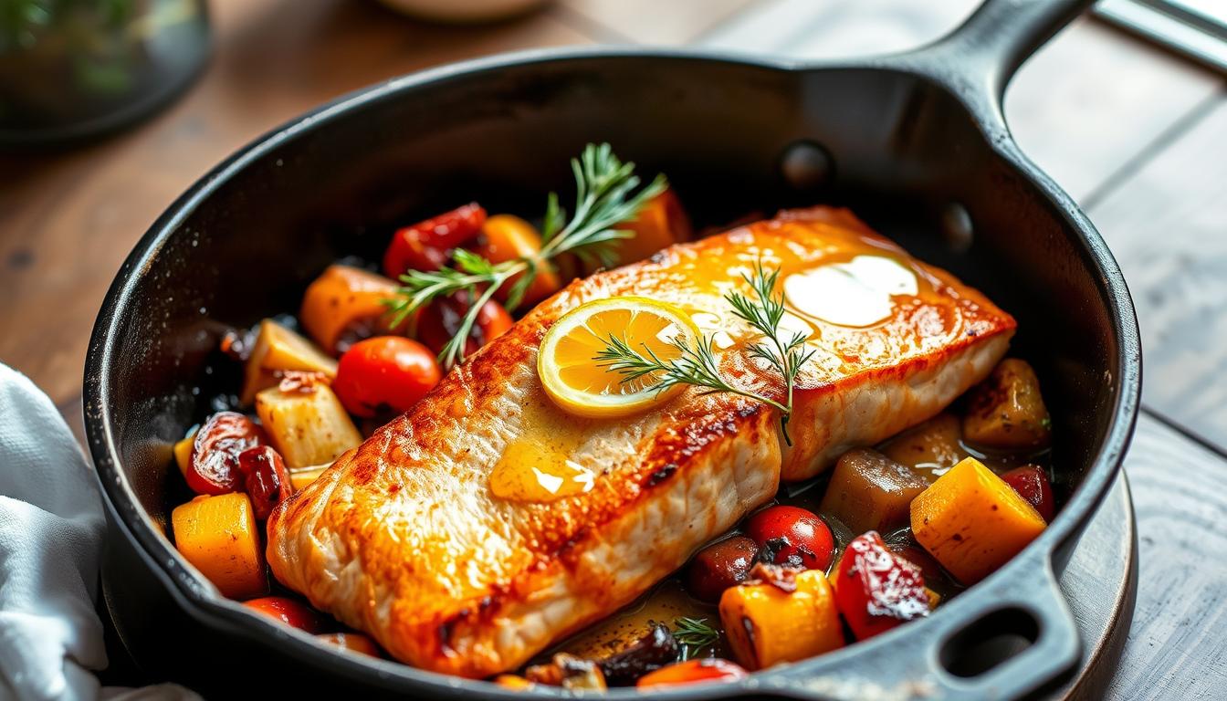 cast iron salmon