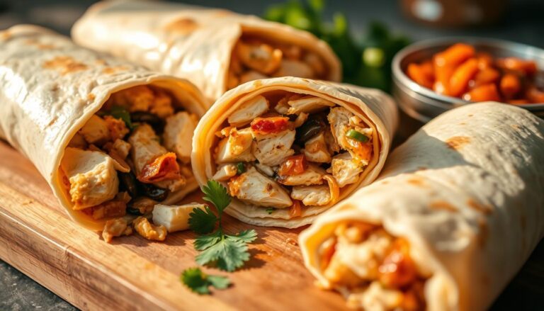 chicken burritos