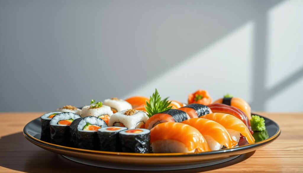 Fresh Sake Sushi Quality Check