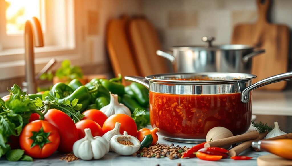 Homemade Chop Suey Sauce Preparation