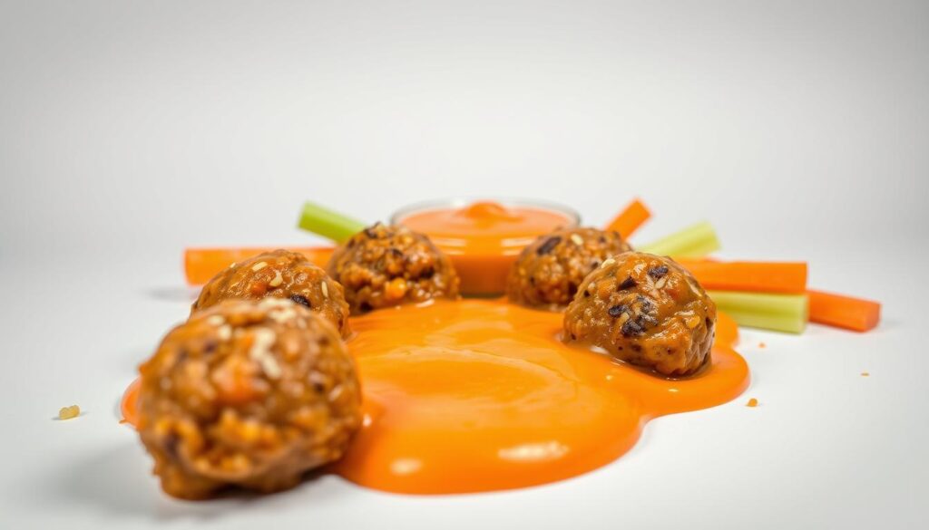 Keto Buffalo Chicken Meatballs