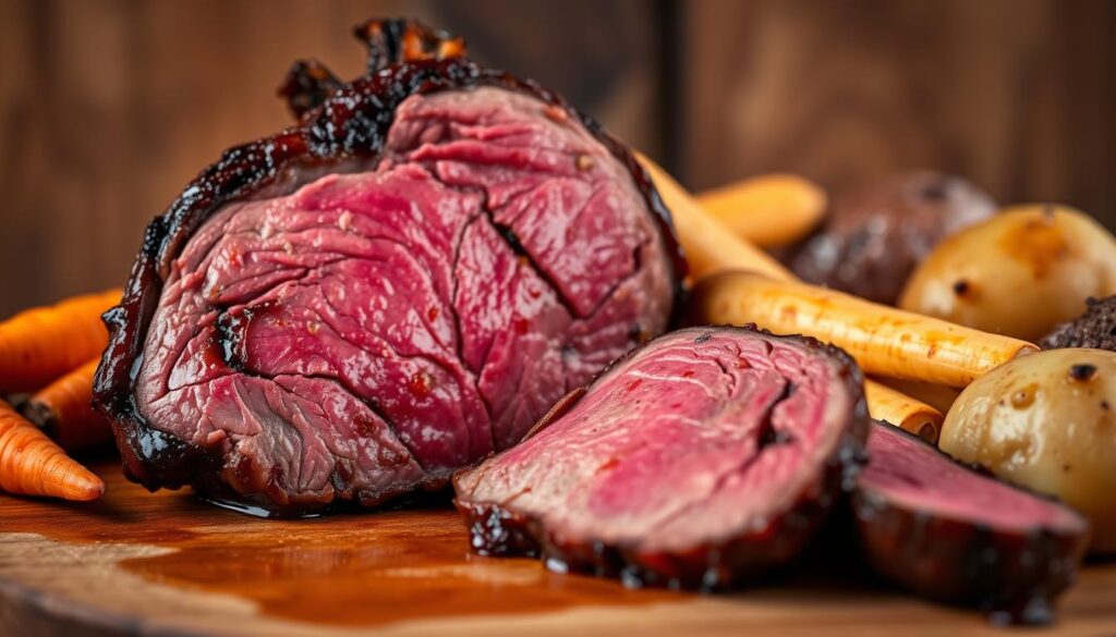 Slow-Cooked Beef Heart Dish Slow-Cooked Beef Heart Dish