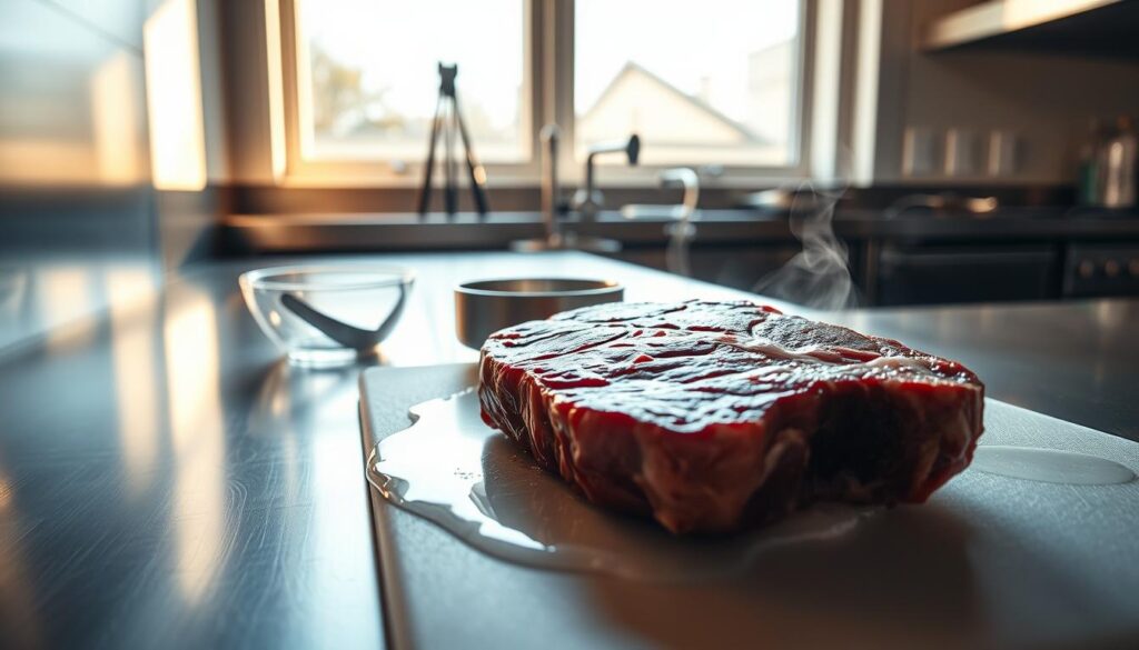 Thawing Frozen Steak Safely