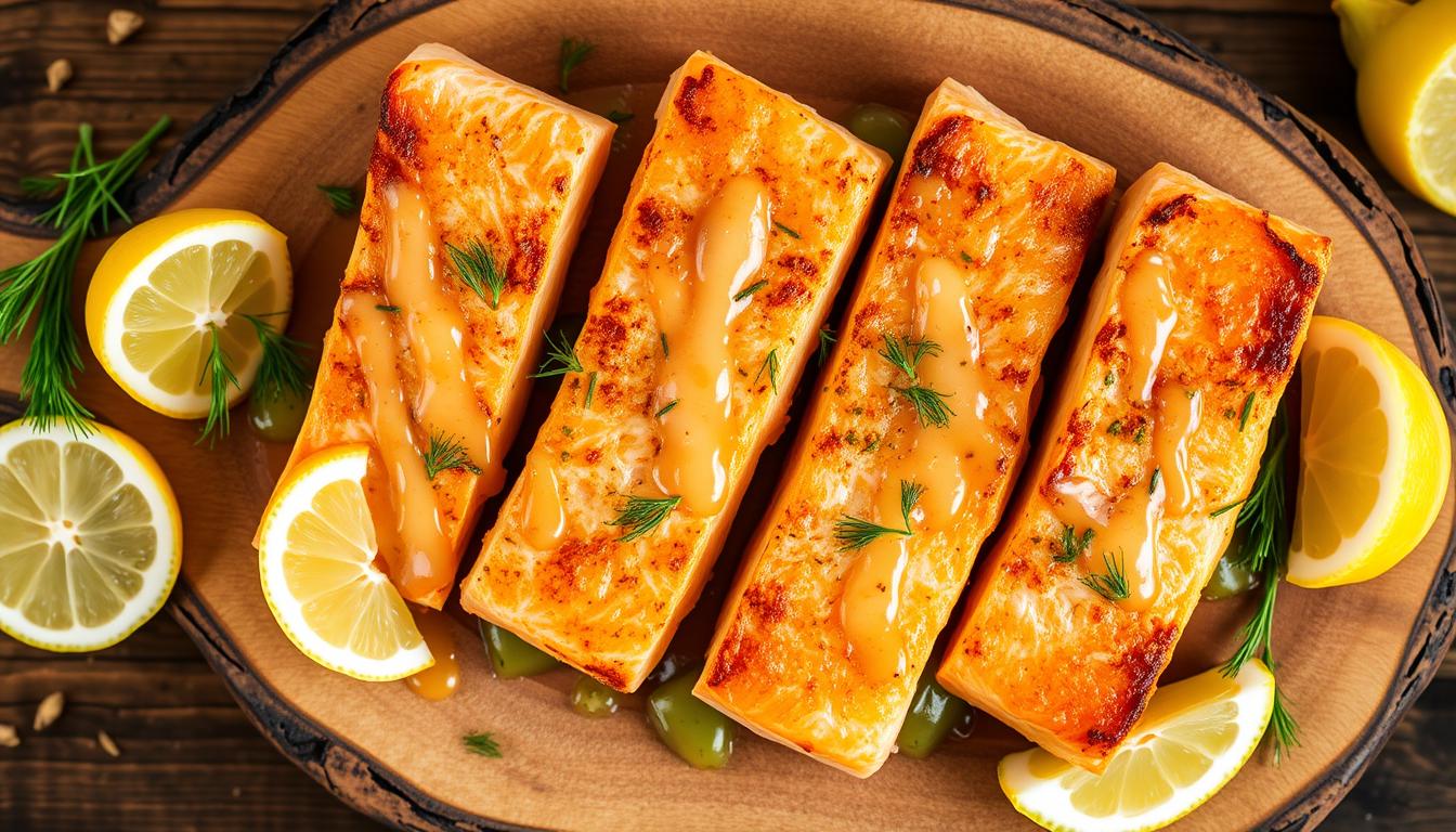 air fryer salmon bites