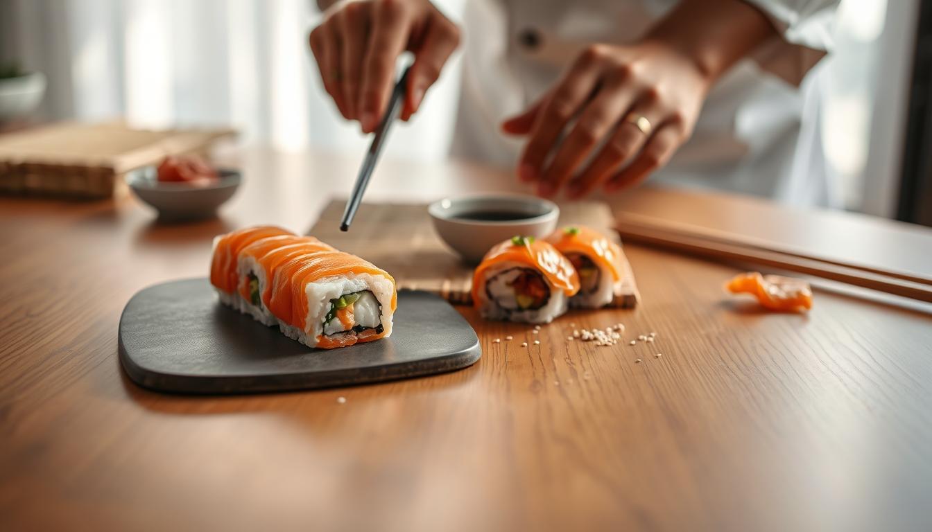 spicy salmon roll
