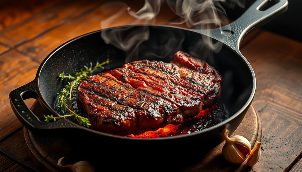 Cast Iron Skillet Skirt Steak Cooking Cast Iron Skillet Skirt Steak Cooking