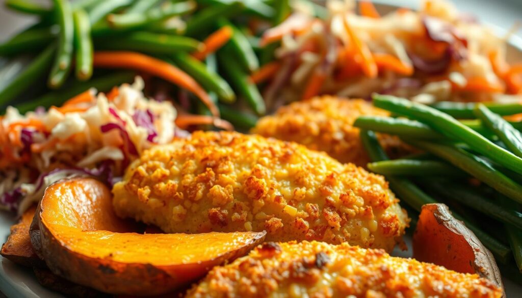 Crispy Cheddar Chicken Side Dishes