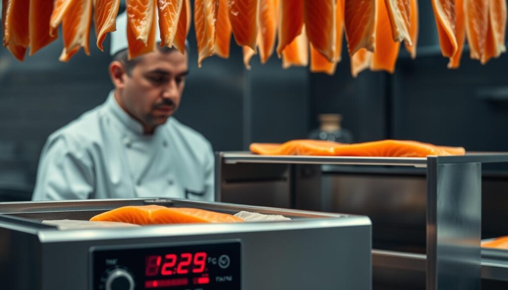Salmon Smoking Temperature Control