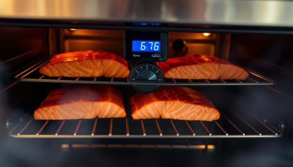 Salmon Smoking Temperature Control