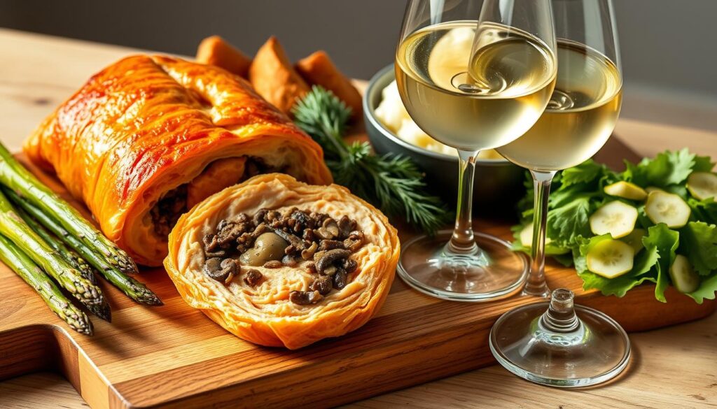 Salmon Wellington side dishes and wine pairings Salmon Wellington side dishes and wine pairings
