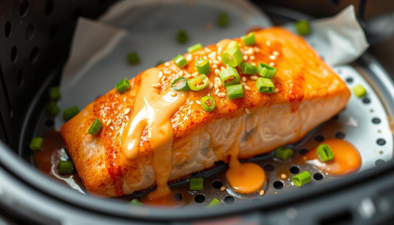 bang bang salmon air fryer