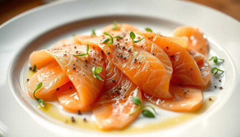 carpaccio salmon