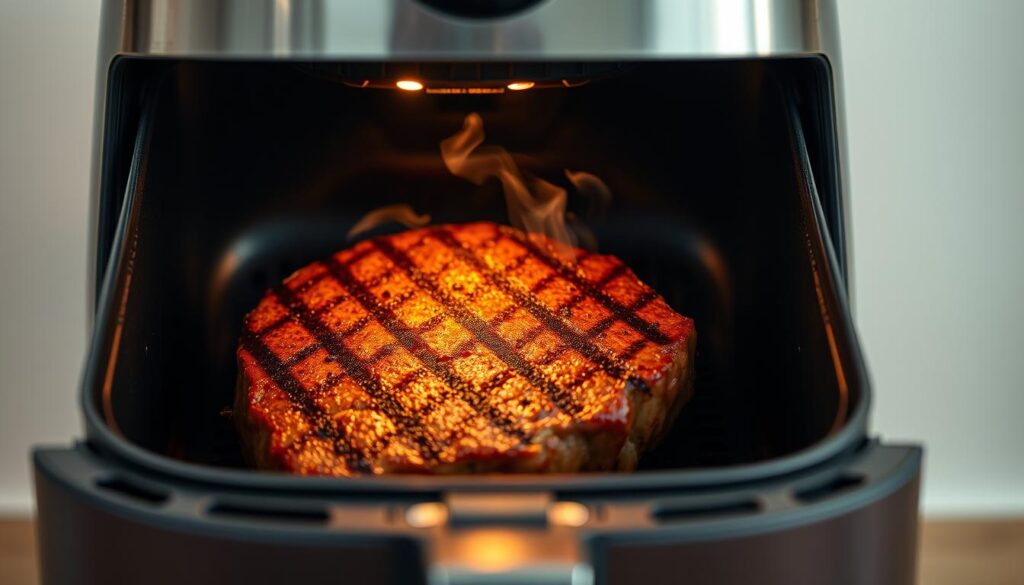 frozen steak in air fryer