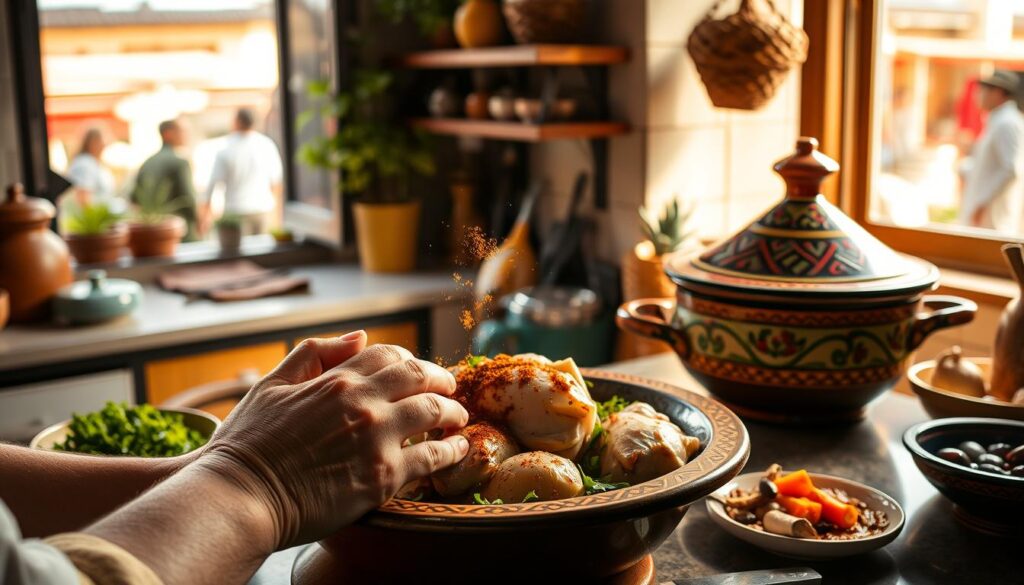 moroccan chicken tagine