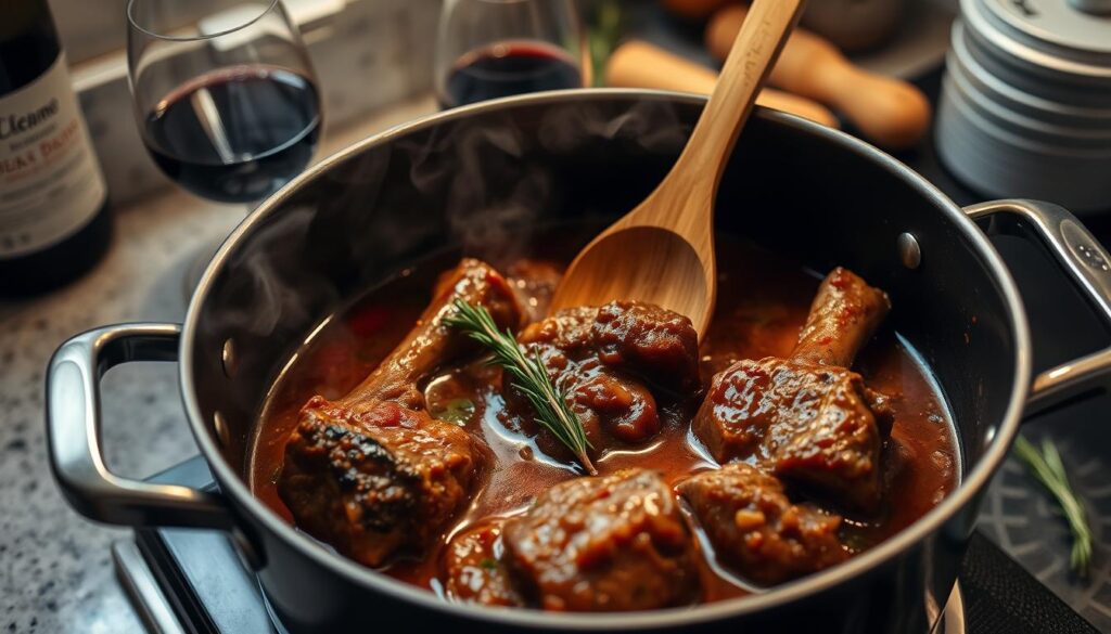 Beef Osso Buco Sauce Preparation