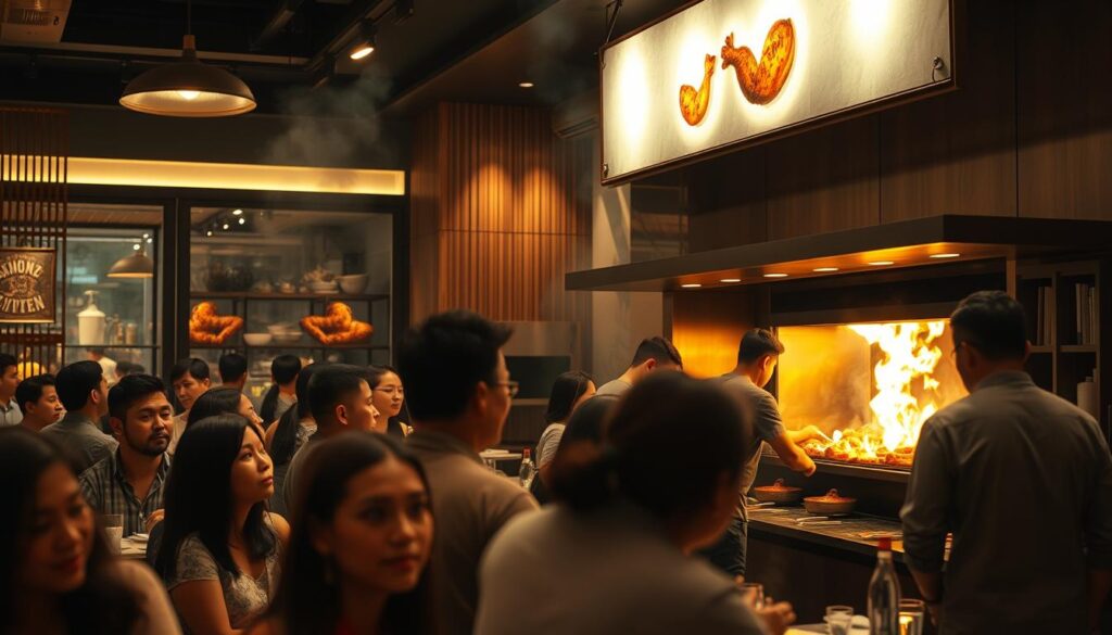 Charcoal Chicken Restaurant Popularity