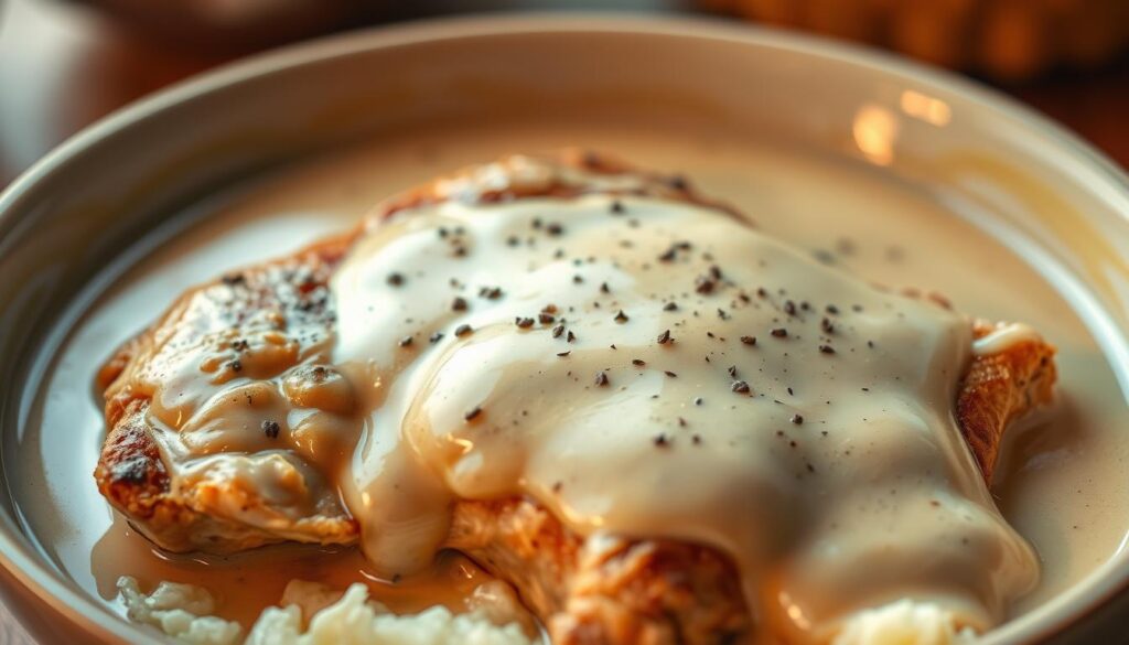 Creamy Gravy for Soul Food Chicken Thighs