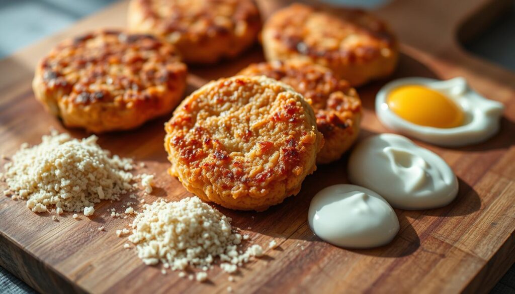 Crispy Salmon Patties Binding Ingredients