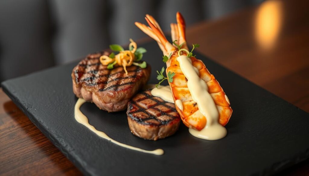 Gourmet Surf and Turf Plating Techniques