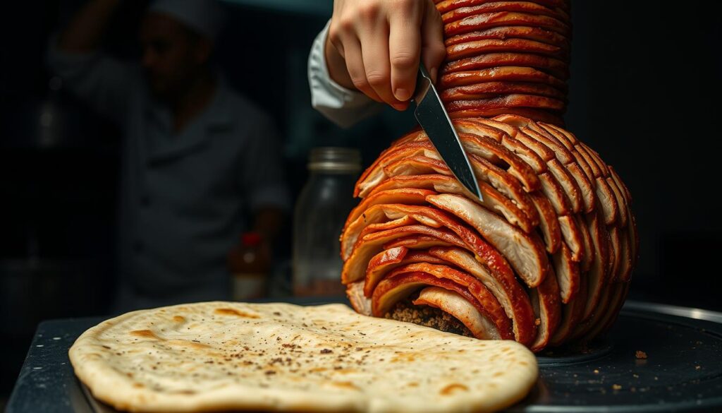 Authentic Shawarma Technique