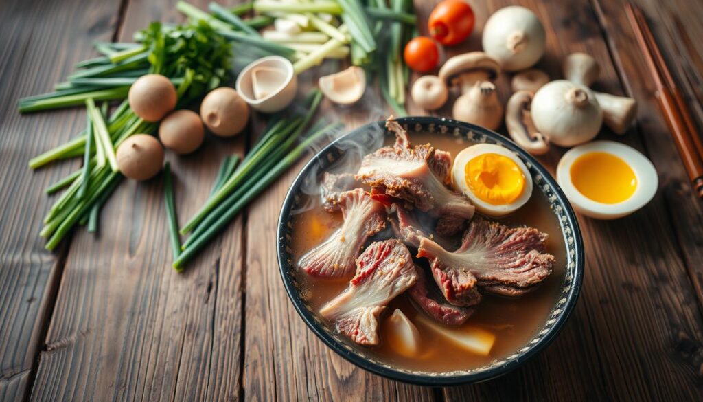 Beef Bone Broth Ramen Toppings
