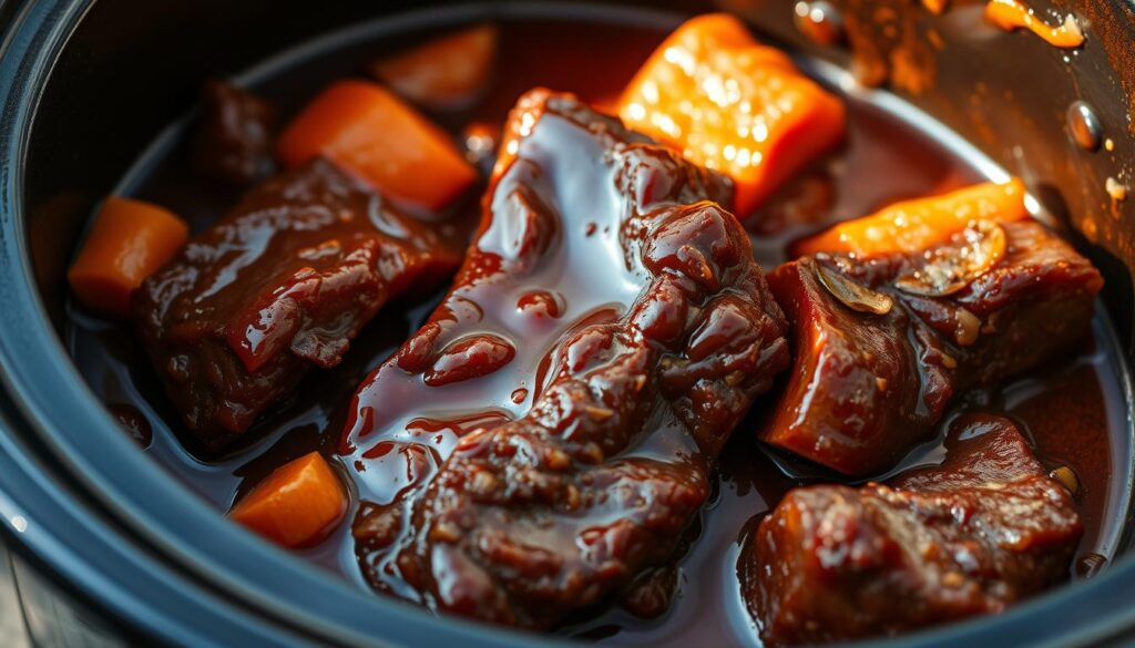 Gochujang Beef Short Ribs in Slow Cooker