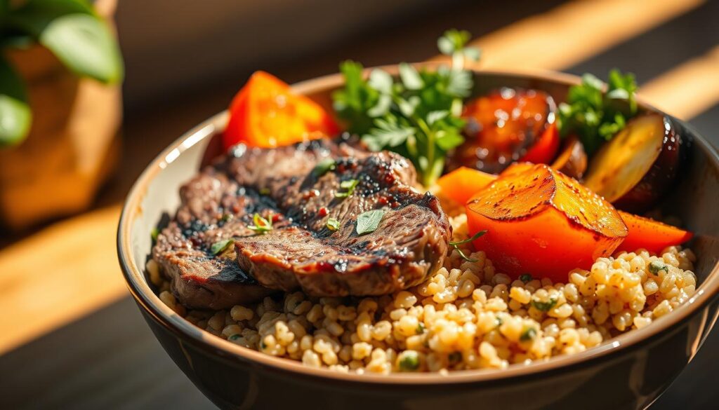 Healthy Protein-Packed Steak Bowl Nutrition