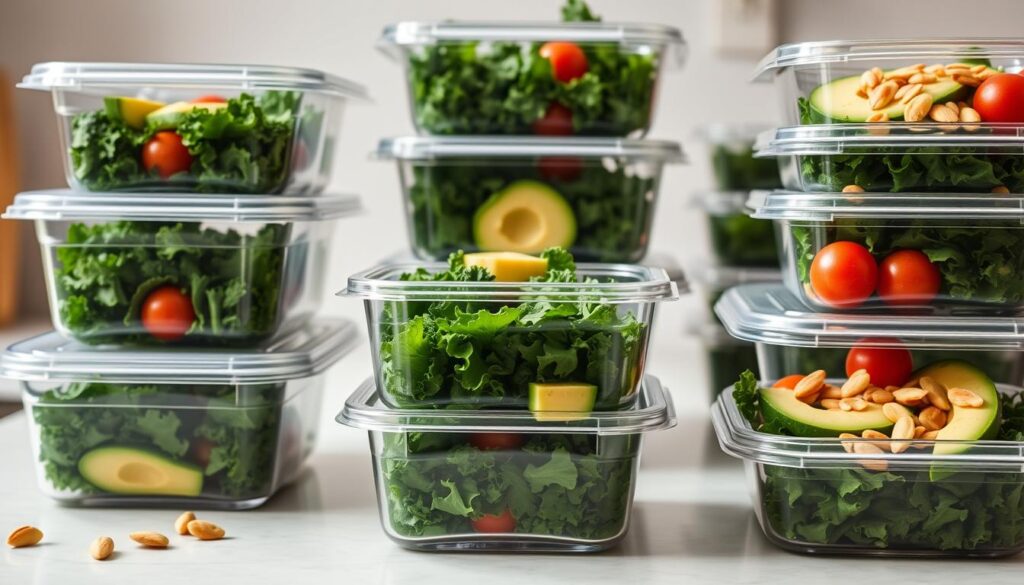 Meal Prep Kale Salad Storage Tips