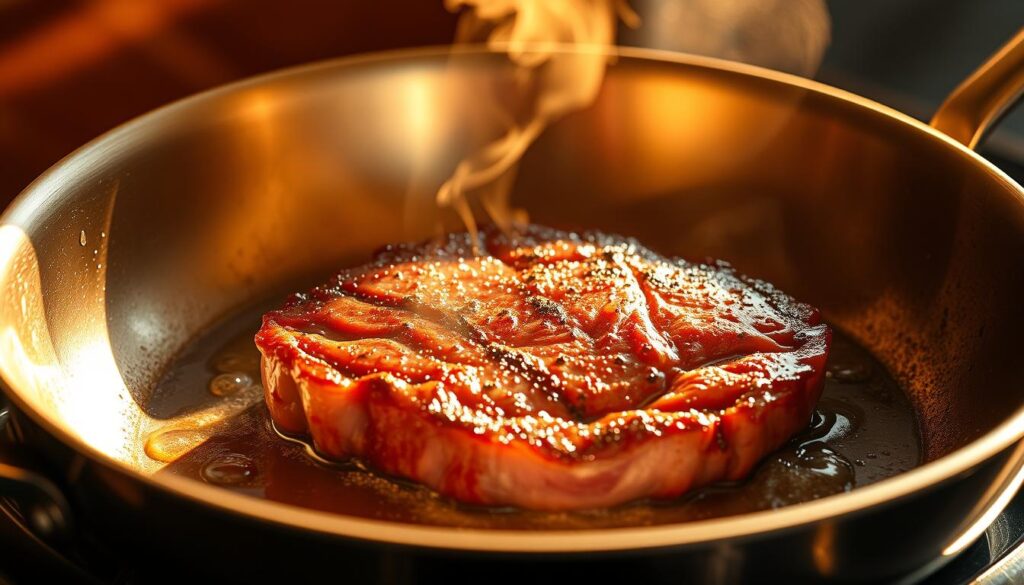 Steak Pan Searing Technique